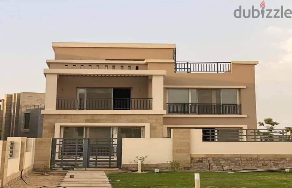 فيلا للبيع امام المطار تاج سيتي التجمع الخامس Villa for Sale Front Airport Fifth settlement 6