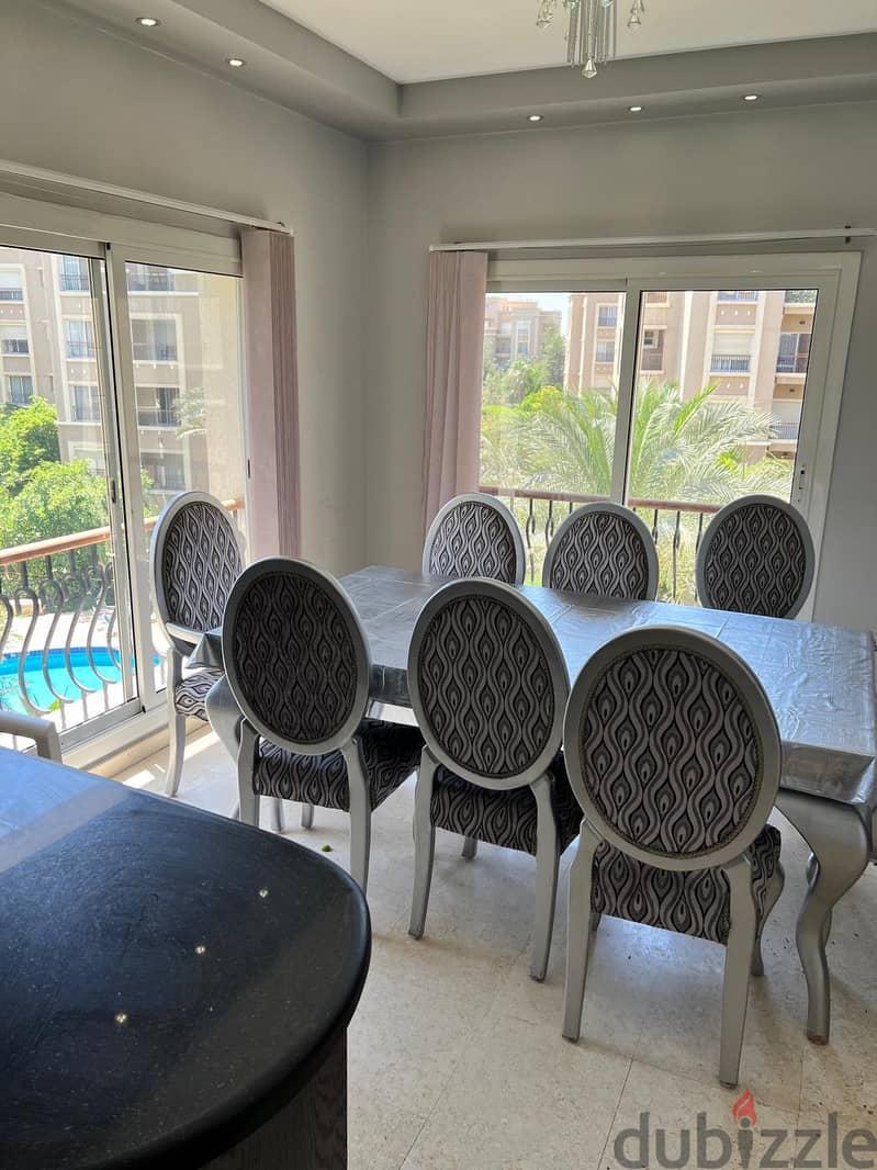 5-bedroom apartment for hotel rent furnished in Katameya Plaza Compound near Gate 1 Al-Rehab 15