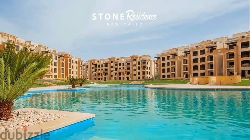 5 years inst Penthouse at Stone Residence New Cairo 1