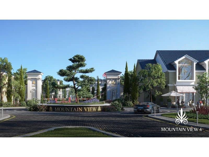 اي فيلا سكاي جاردن للبيع في ماونتن فيو 1.1 التجمع الخامس بمقدم و اقساط I villa sky garden for sale in Mountain view 1.1  New cairo 3