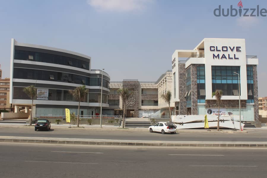 محل للبيع 57 متر استلام فوري بمنطقة القرنفل التجمع الخامس clove mall el koronfel new cairo 0