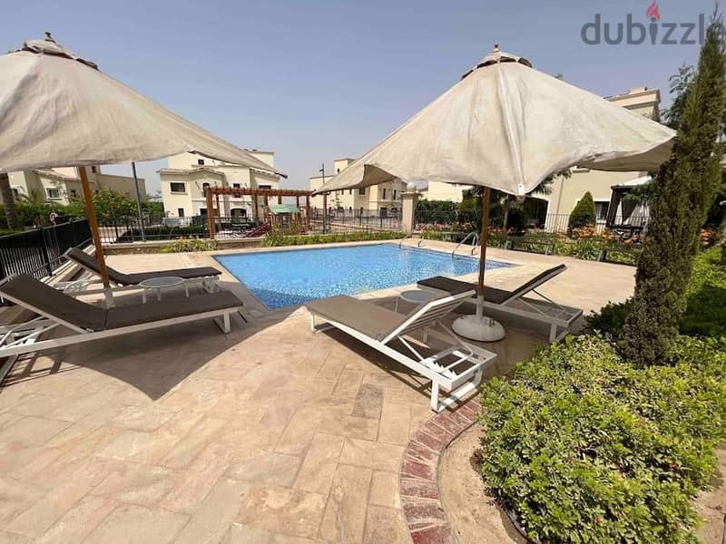 دوبلكس أرضي 3 غرف نفس مساحة الفيلا المستقلة في ابتاون كايرو للبيع Uptown Cairo 8