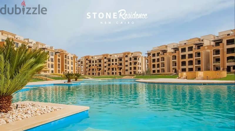 Amazing apartment  garden 128m at Stone Residence New Cairo 3