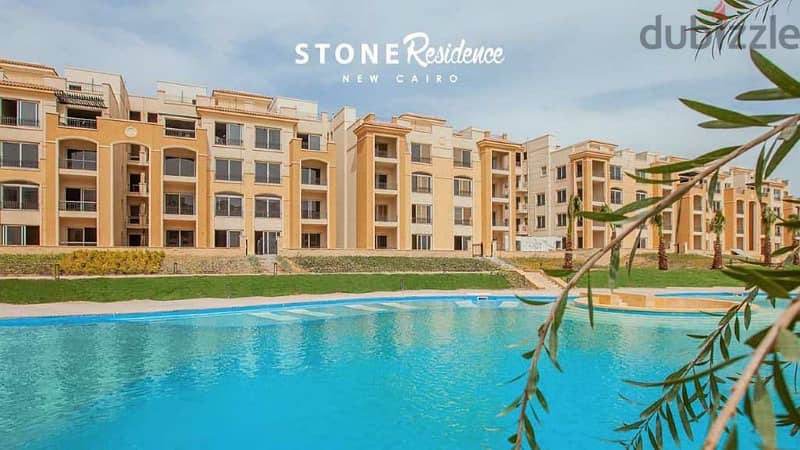 Amazing apartment  garden 128m at Stone Residence New Cairo 5