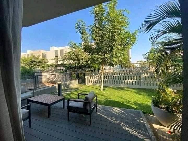Duplex with finished garden for sale in Shorouk, ready to move 2