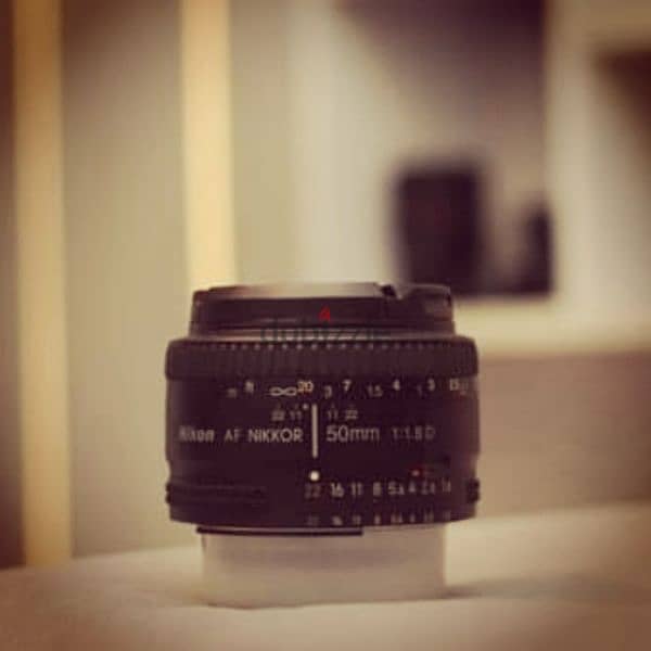 lens 50mm 1.8. D 1