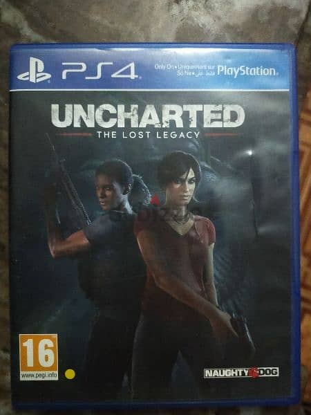 لعبتين uncharted the lost of legacy و 20FIFA للبيع او للبدل بسعر كويس. 5