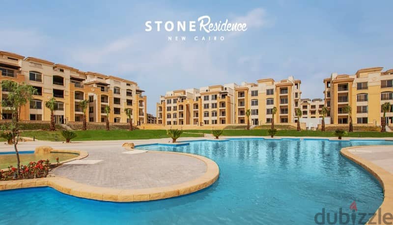 6 years inst apartment 140m  at Stone Residence New Cairo 3