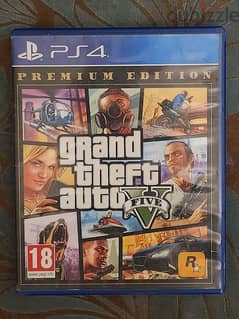 GTA V premium edition with map