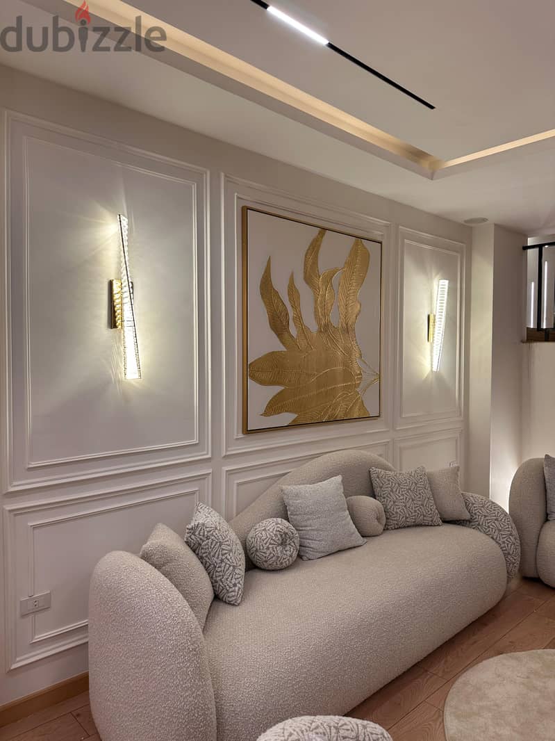 An apartment for sale, 460 sqm, in New Cairo, Jasmine Villas areaشقة للبيع مساحة 460م في التجمع الاول بفيلات الياسمين 7