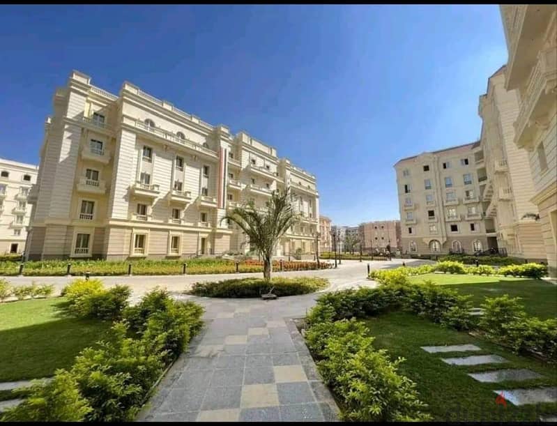 شقة للبيع مساحة 150م في كمبوند جاردن سيتي العاصمة الادارية٣An apartment for sale, 150 sqm, in Garden City compound, Administrative Capital. 4