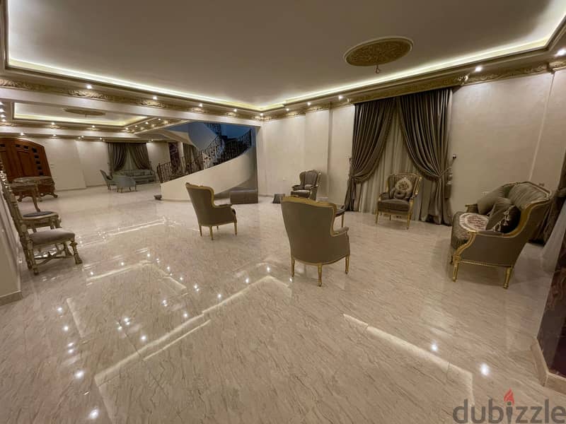 A villa for sale, 272 square meters, in Al Nour Compound in October. فيلا للبيع مساحة 272م في كمبوند المور ب اكتوبر 17