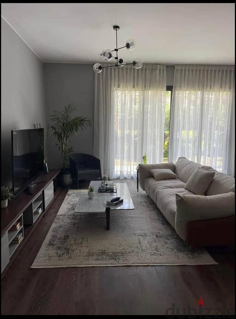apartment for sale next to Madinaty in Saray Compound at the entrance to Mostakbal City, double view, lowest down payment and in installments 1