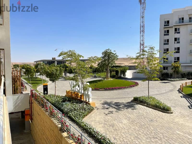 شقة ارضي بجاردن استلام فورى بالتقسيط على 7 سنوات في ماونتن فيو اكتوبر MV I-City Club Park 9