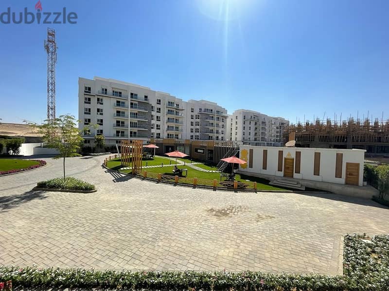 شقة ارضي بجاردن استلام فورى بالتقسيط على 7 سنوات في ماونتن فيو اكتوبر MV I-City Club Park 10