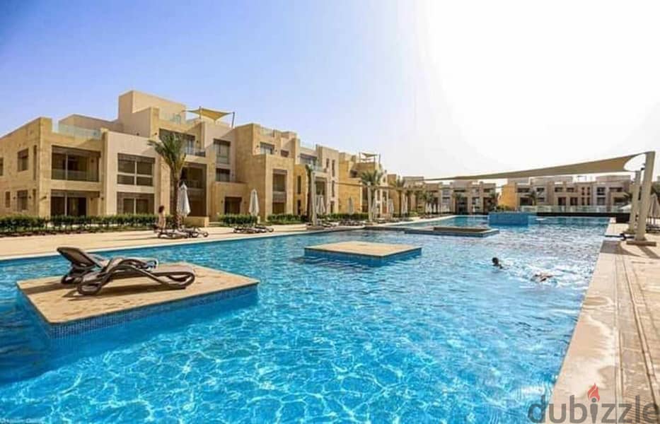 شالية بجاردن للبيع الترا لوكس كامران الجونة اوراسكوم Chalet Fully Finished For Sale Camaran Gouna Orascom 3