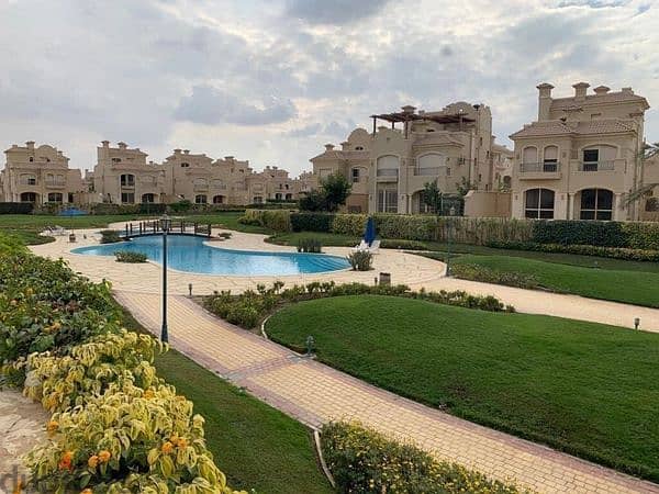 ready to move - villa for sale in la vista patio prime - el shorouk city - 220 meters - with huge cash discount or long term installments plan 10