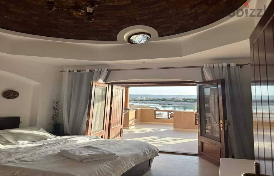 شالية للبيع الترا لوكس كامران الجونة اوراسكوم Chalet Fully Finished For Sale Camaran Gouna Orascom 0