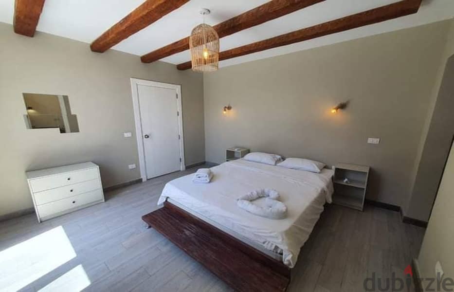 شالية للبيع الترا لوكس كامران الجونة اوراسكوم Chalet Fully Finished For Sale Camaran Gouna Orascom 4