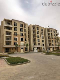 For sale, 218 sqm apartment with 127 sqm roof, next to Madinaty in Sarai, New Cairo.