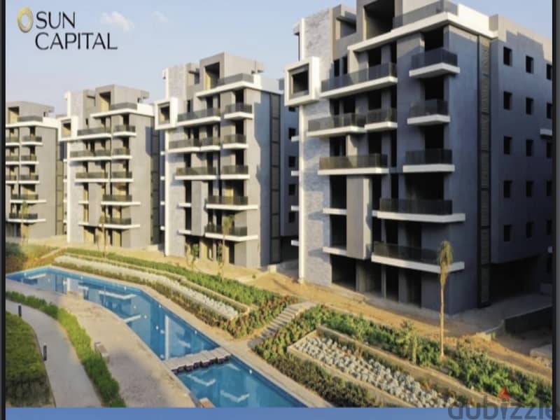 Apartment for sale with immediate receipt in the heart of October in Sun Capital Compound - With only 10% down payment - Special cash discount 40% 15