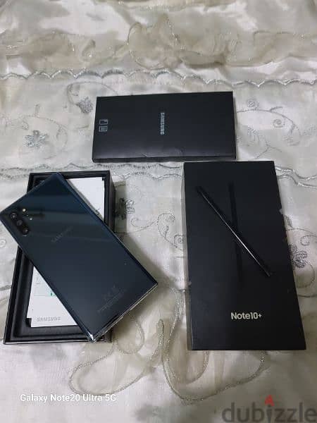 سامسونج جلاكسي Note 10 plus  256 giga ram 12 0