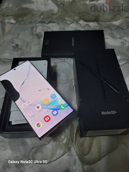 سامسونج جلاكسي Note 10 plus  256 giga ram 12 1