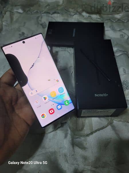 سامسونج جلاكسي Note 10 plus  256 giga ram 12 5