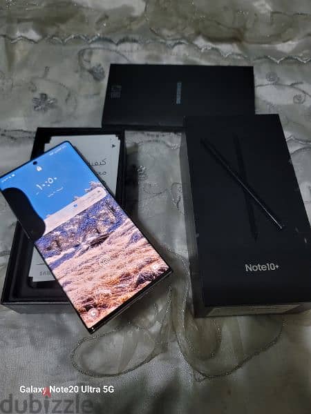 سامسونج جلاكسي Note 10 plus  256 giga ram 12 6