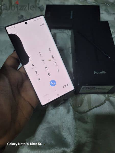 سامسونج جلاكسي Note 10 plus  256 giga ram 12 7