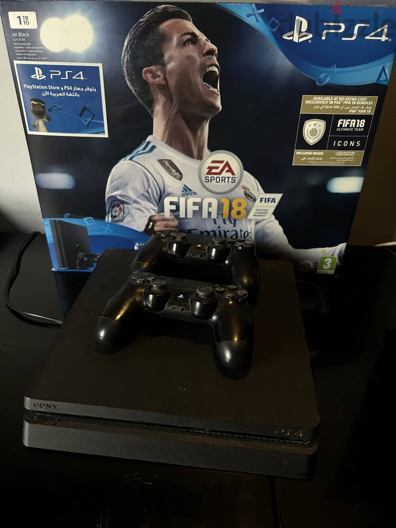 Ps4 للبيع 1TB 0