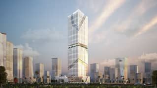 تاج تاور العاصمة الادارية امام البرج الايقوني 52 دور متشطب بالكامل taj tower new capital Directly in front of  ICONIC TOWER fully finished 0