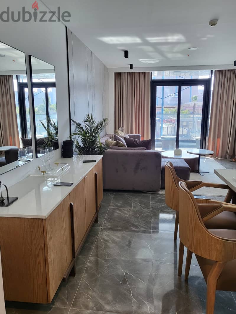 apartment fully finished with ACs ,furnished ,Marriott Residence Heliopolis, Almazah  شقة فندقية متطشبة بالتكيفات والفرش ,ماريوت ريزيدنسز 0