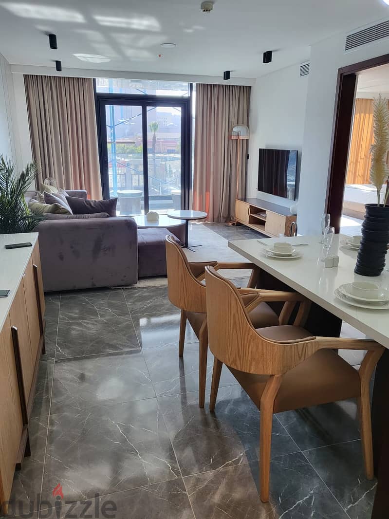 apartment fully finished with ACs ,furnished ,Marriott Residence Heliopolis, Almazah  شقة فندقية متطشبة بالتكيفات والفرش ,ماريوت ريزيدنسز 10