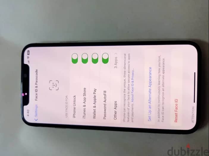 iphone xs 256giga 7