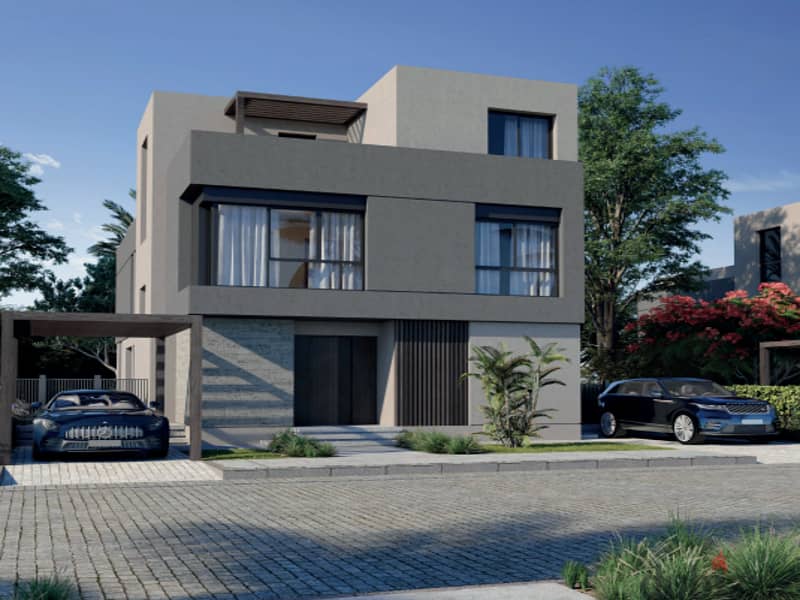 Resale Corner  Townhouse In The Vallyes  Hassan Allam Compound 4