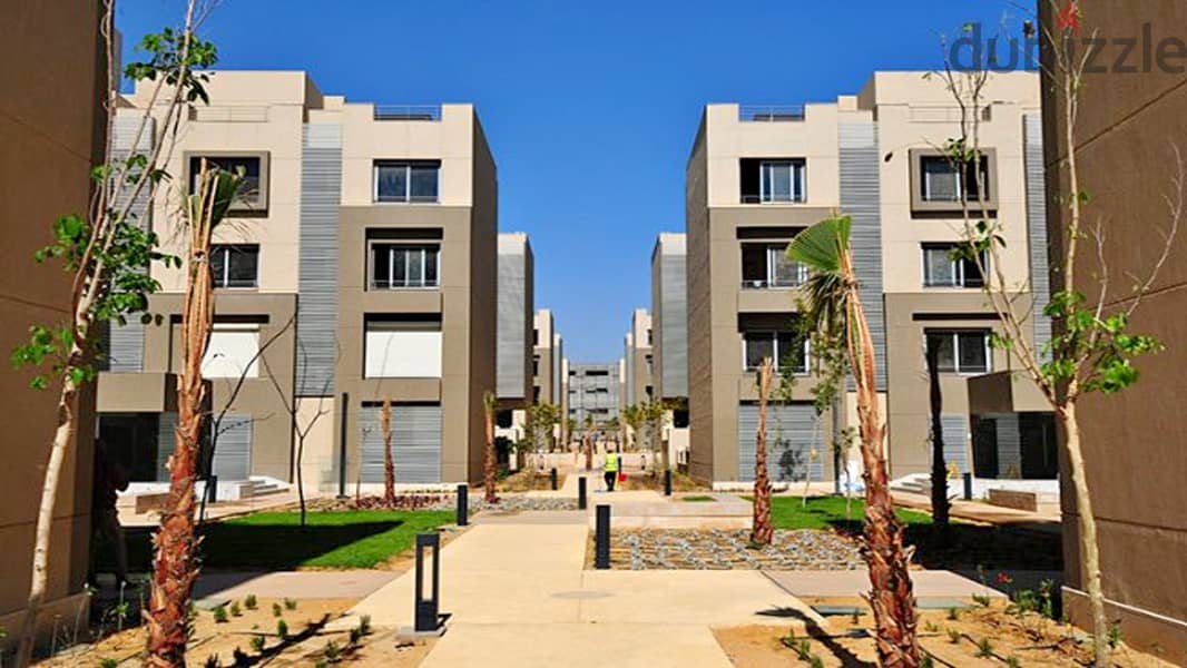 Fully finished 3-bedroom apartment for sale in Palm Hills New Cairo near the American University 0