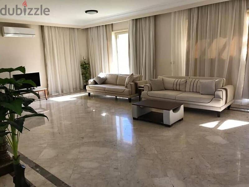 Fully finished 3-bedroom apartment for sale in Palm Hills New Cairo near the American University 4