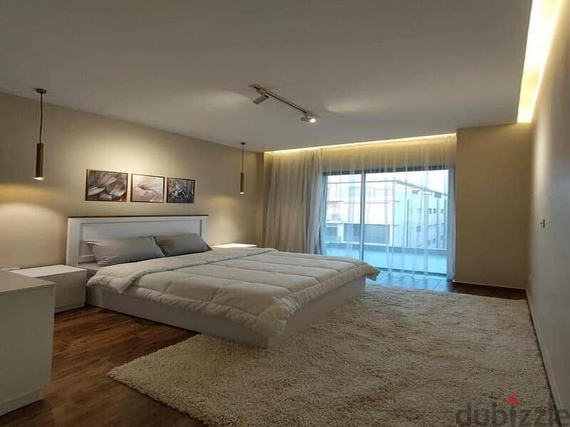 Fully finished 3-bedroom apartment for sale in Palm Hills New Cairo near the American University 5