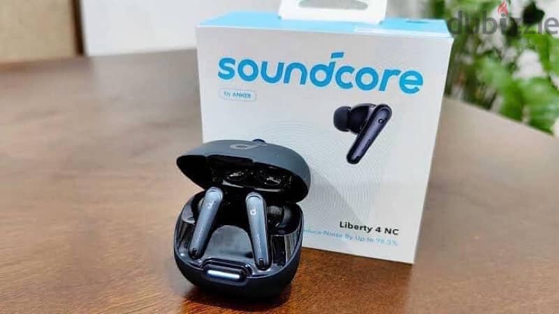 Anker Soundcore Liberty 4 NC Earbuds - Black سماعة انكر من ساوند كور 0