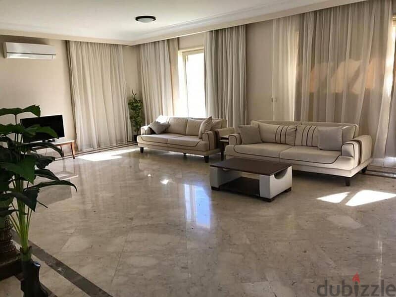 Fully finished apartment for sale in Palm Hills New Cairo Direct on the Ring Road 1