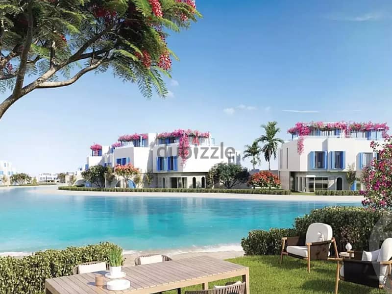 chalet with Roof  in Naia Bay Ras El Hekma | No down payment 0% | 20% cash discount | Distinctive view on the lagoon 1