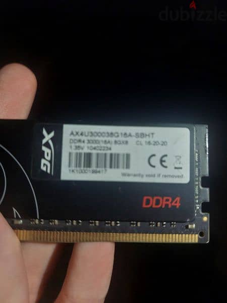 8 gb ram 3000 and 3200mhz - 4 pieces 7