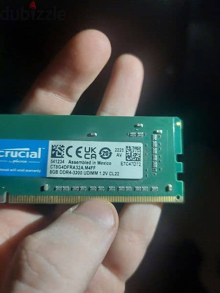 8 gb ram 3000 and 3200mhz - 4 pieces 8