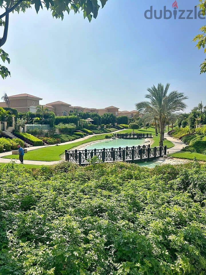 فيلا للبيع 294م ستاندالون في كمبوند ستون بارك جوار قطامية هايتس | Villa For Sale 294M View Landscape in Stone Park New Cairo 4