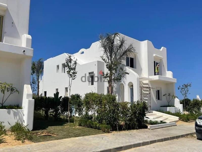 فيلا 138م للبيع بالتقسيط تطل على البحر مباشرة في الساحل الشمالي راس الحكمة villa 138m for sale in installments sea view North Coast ras el hekma 5