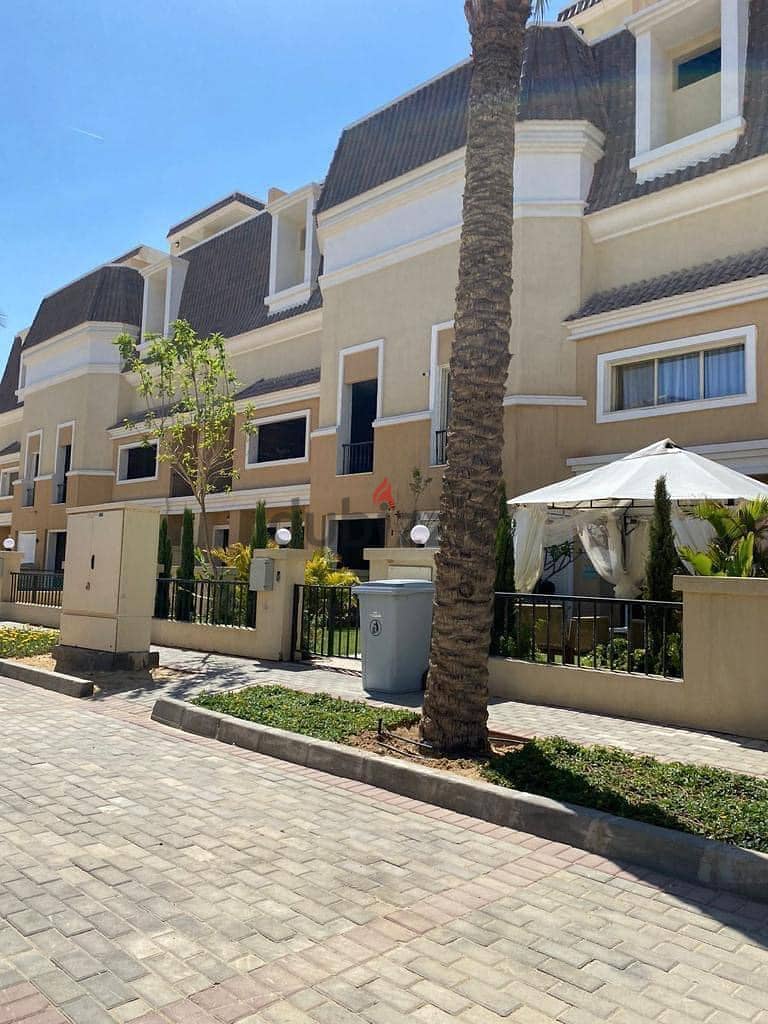 فيلا للبيع بسعر مميز كورنر فيو لاند سكيب في كمبوند سراي | S villa For Sale Special Price in Sarai New Cairo 3