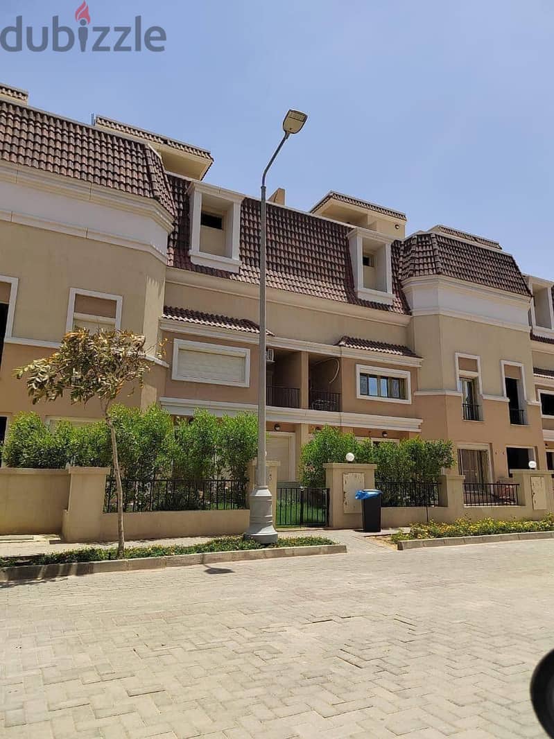 فيلا للبيع بسعر مميز كورنر فيو لاند سكيب في كمبوند سراي | S villa For Sale Special Price in Sarai New Cairo 4