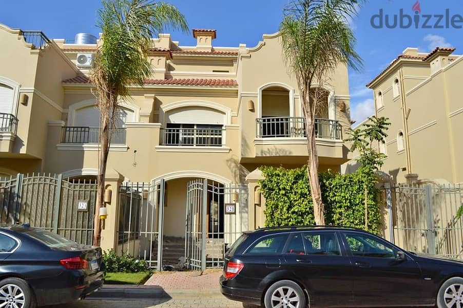 فيلا للبيع جاهزة للأستلام 250م في كمبوند الباتيو برايم لافيستا | Villa For Sale Ready To Move 250M in El Patio Prime La Vista 0