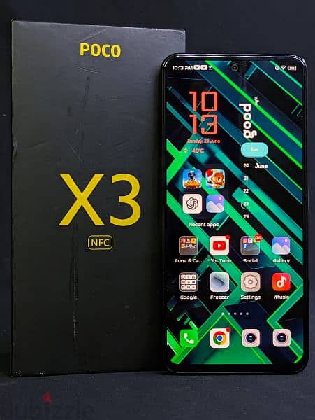 poco x3 nfc & infinix zero x pro 4